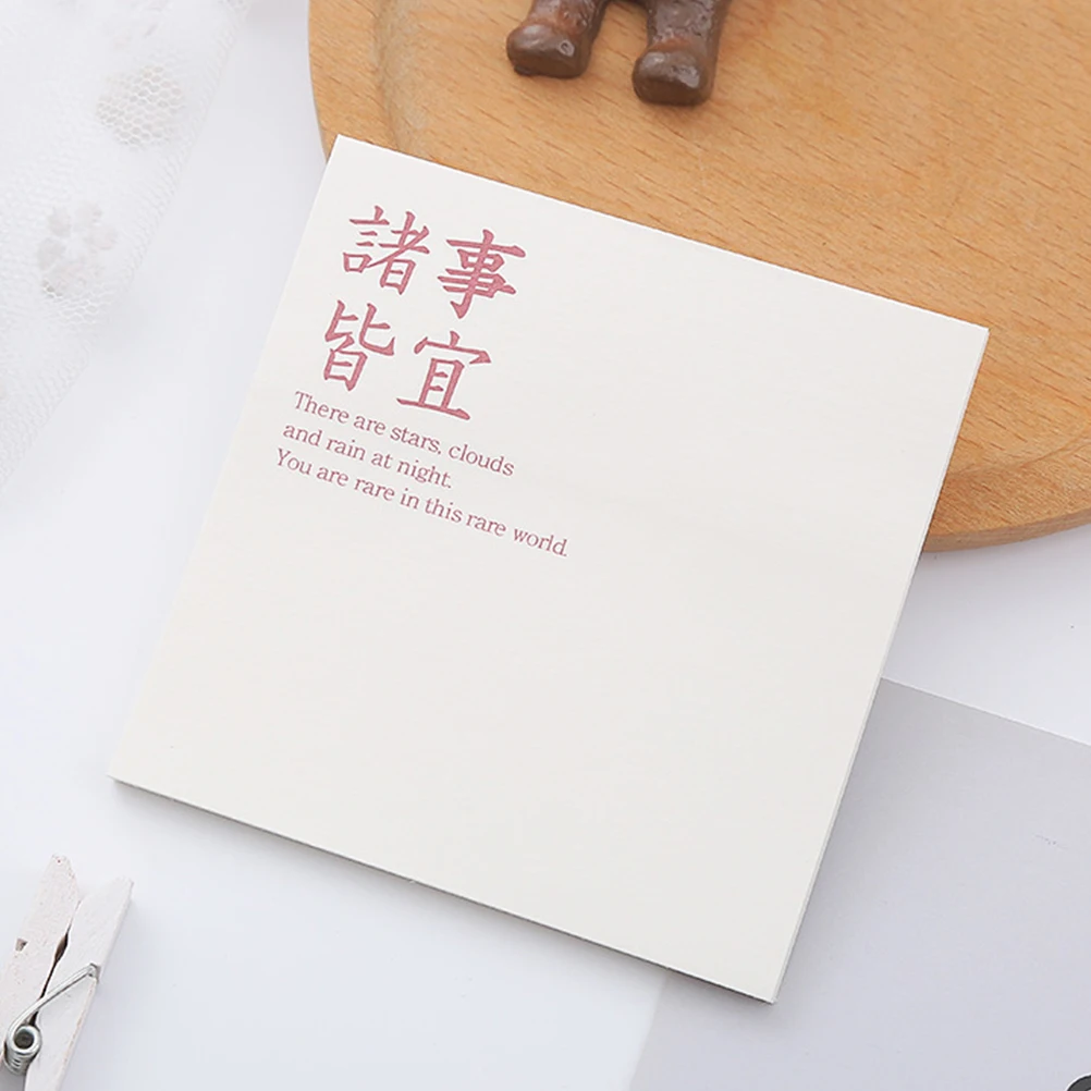

12pcs Post Memo Notes Adhesive Paper Notepads for School Office Students Teachers Creative Simple Design Gifts