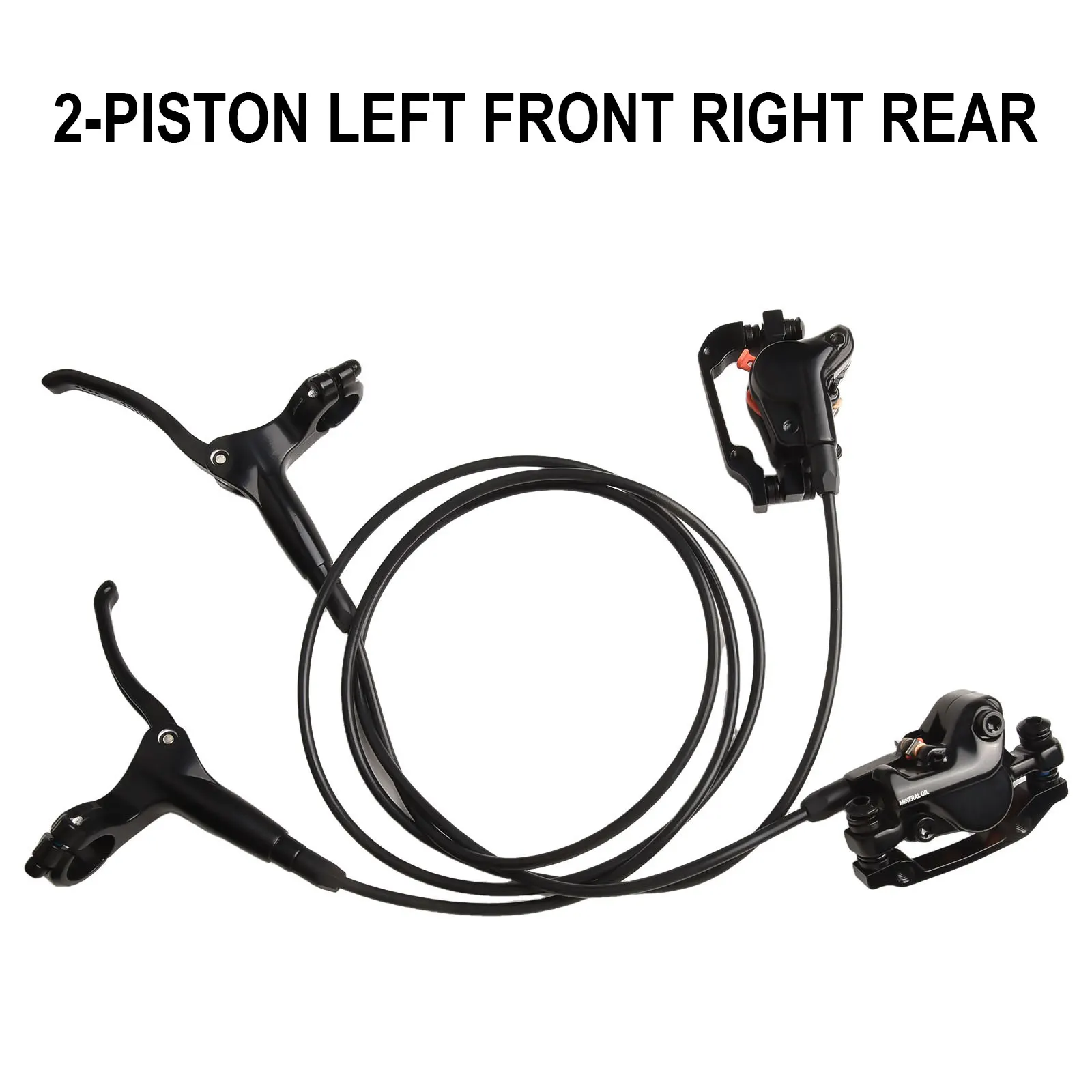 

Комплект масляных дисковых тормозов для горного велосипеда — 2-поршневые гидравлические тормоза с рычагом, предварительно заполненный алюминиевый сплав