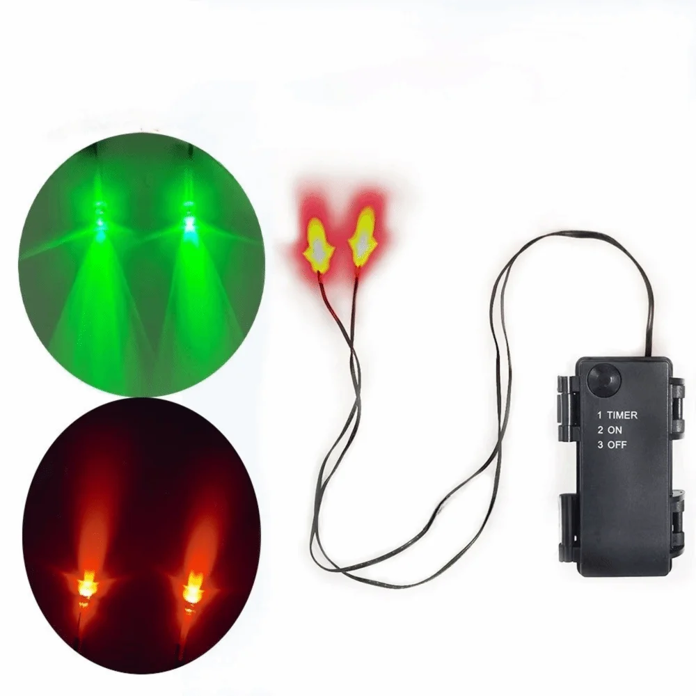 جديد هالوين Led عيون متوهجة مقاوم للماء تضيء الهيكل العظمي عيون مصباح ليد سلسلة توقيت الديكور شرائط مصباح الرعب لتقوم بها بنفسك عيون #3