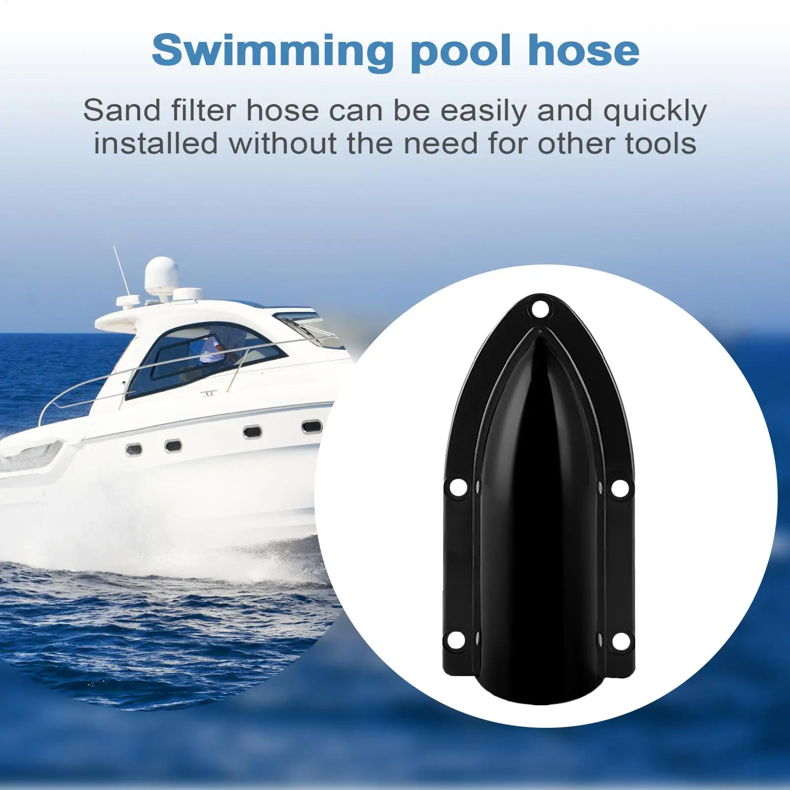 Marine Wire Cover Wire Cable Hole Ventilator Cover For Marine Protector Easy Installation For Outdoor Engine Room Mechanics