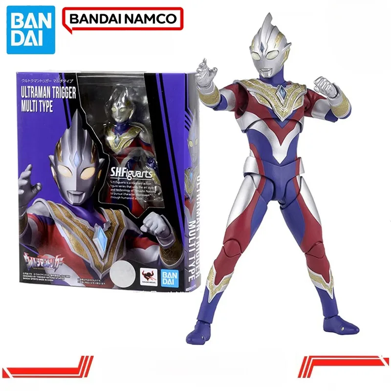 

Bandai SHF Telija Ultraman Composite Form Cenozoic Dija Zeta Alfa Movable Model Hand Set Up A Boy and Girl Gift Mother Kids Toys