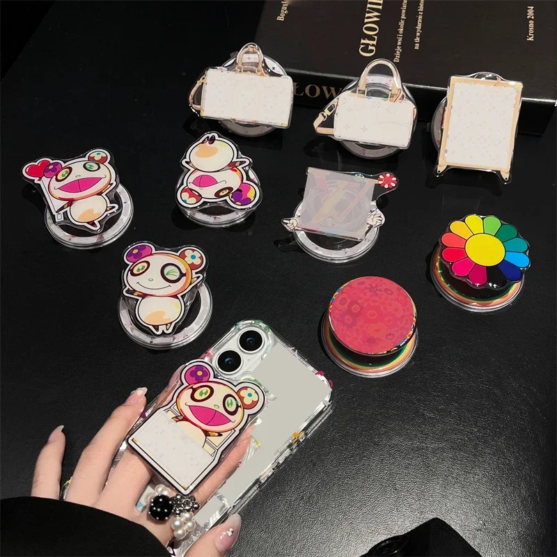 

Fashion Luxury High-end Strong Magnetic Mobile Phone Stand Holder Trend MagSafe Mobile Phone Accessory Classic Phone Grip Tok