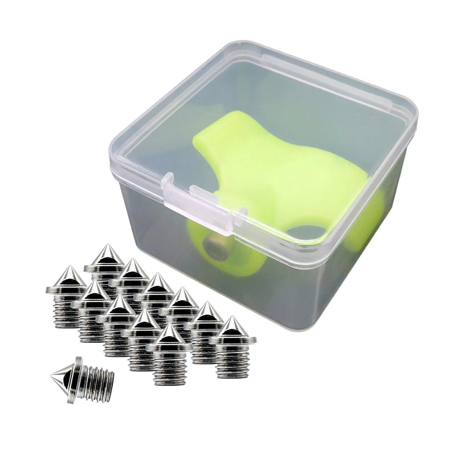 Weather Resistant Track Spikes with Wrench Storage Box for Long Jump Cross Country Sprint