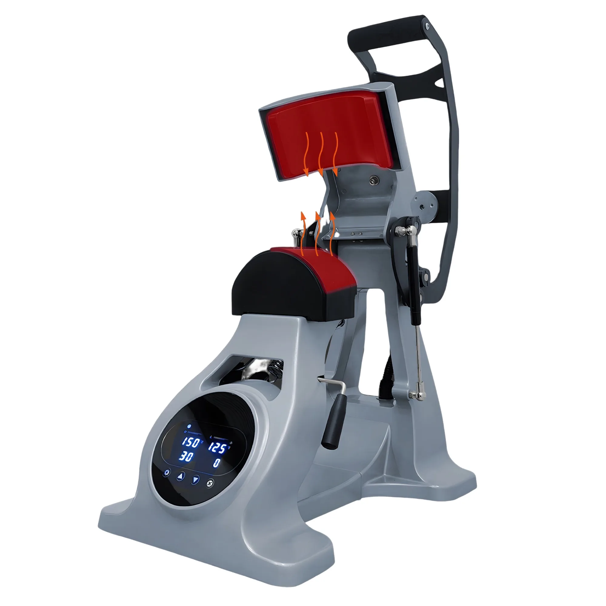 Semi-Auto 600W Intelligent LCD Instrument Hat Heat Press CP2815-3 PRO Magnetic Lock & LCD Control for Easy Printing