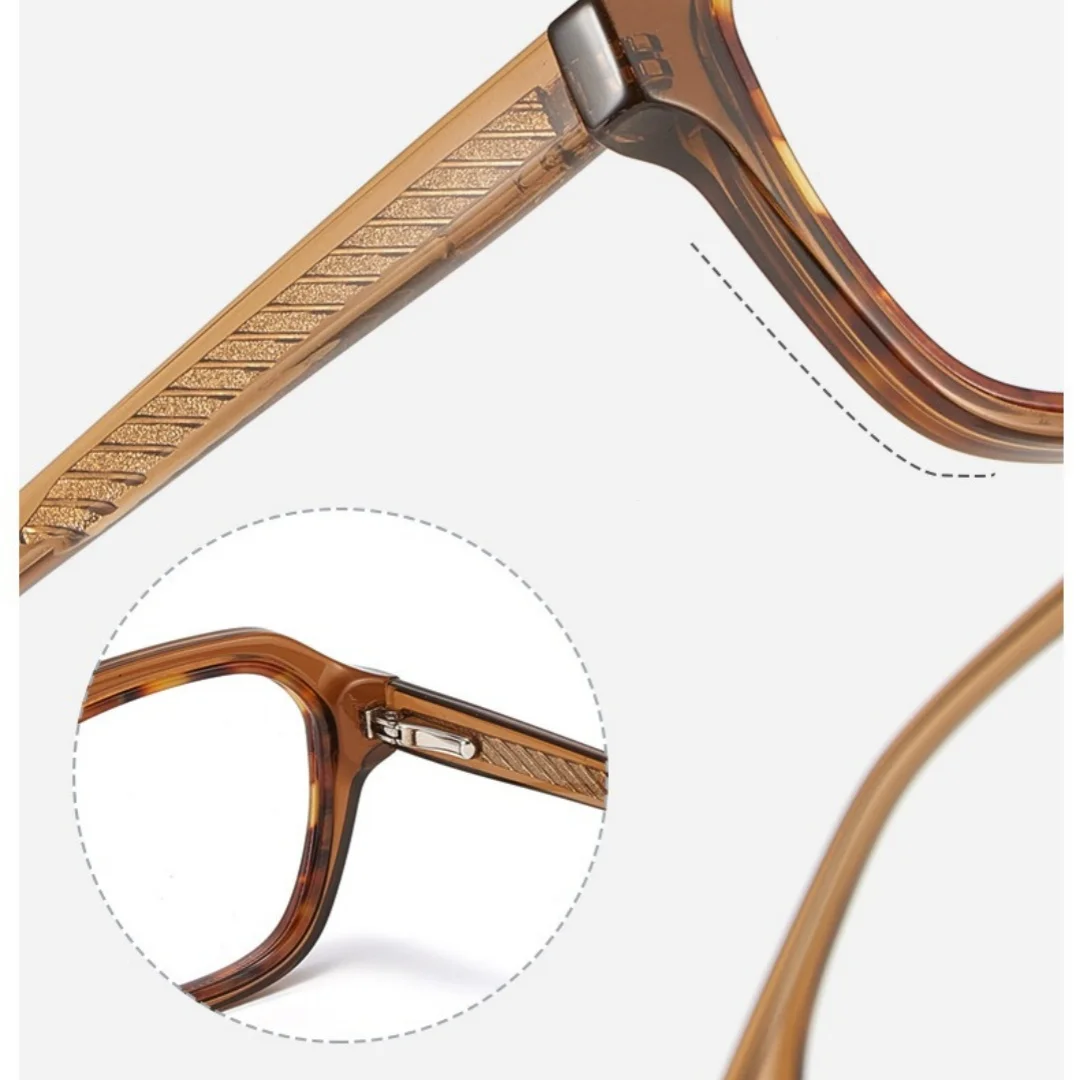 Gafas graduadas cuadradas de acetato de tendencia para mujer, gafas ópticas progresivas, gafas fotocromáticas/miopía