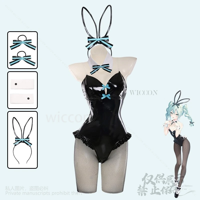 Anime Mikkuu 16 주년 기념 코스프레 게임 프로젝트 Sekai Bunny Girl 유니폼 섹시한 점프 슈트 Cos For Halloween Christmas Customized