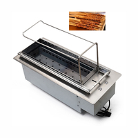 Professional Commercial Smokeless BBQ Grill Machine Electric Barbecue Tabletop Skewers Roasting Meat Equipment for Food