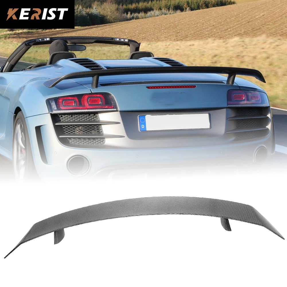 

Carbon Fiber Rear Trunk Boot Wing Spoiler for Audi R8 Spyder GT V8 V10 2008-2015