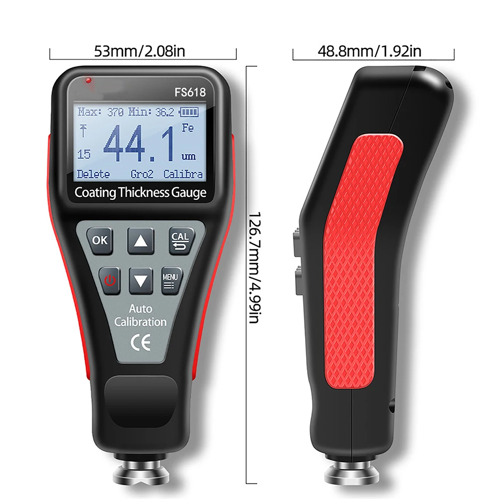 Digital Backlight LCD Thickness Meter Thickness Gauge Meter