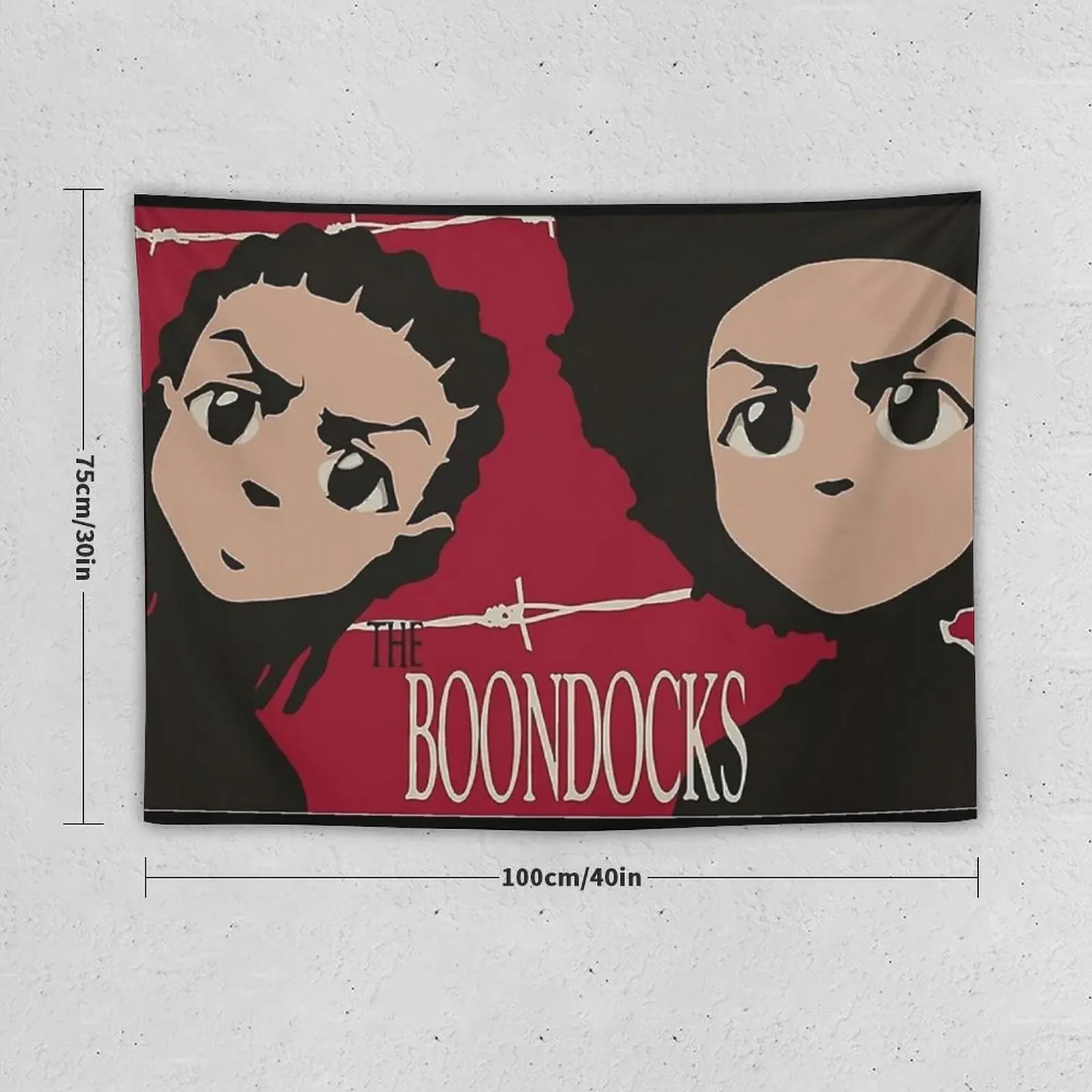 The Boondocks Poster Tapestry Room Decore Aesthetic Home Decoration Tapestry