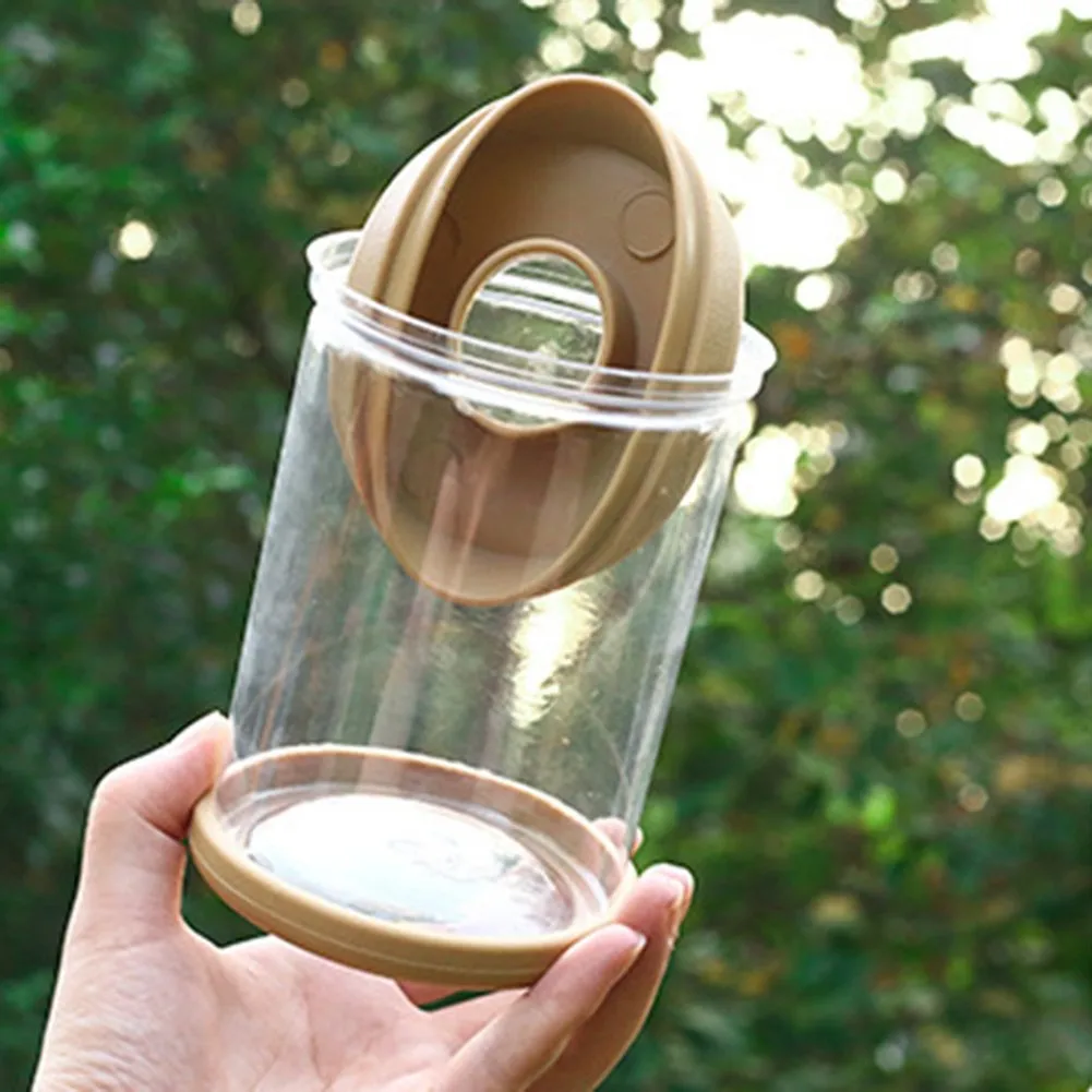 PET Clear Flower Pot Automatic Water-absorbing Flowerpot Plant Pots Lazy Transparent Flower Pot PET Clear Flower