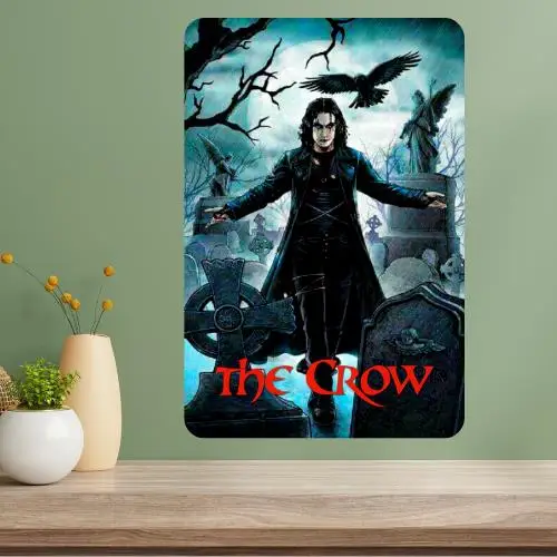 The Crow Classic Movie Metal Poster Sign