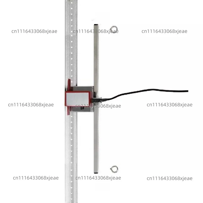 83-Inch Adjustable Indoor Hydroponic Light Rail Reflector Garden Light Mover, Motor Growth Light Rail Track