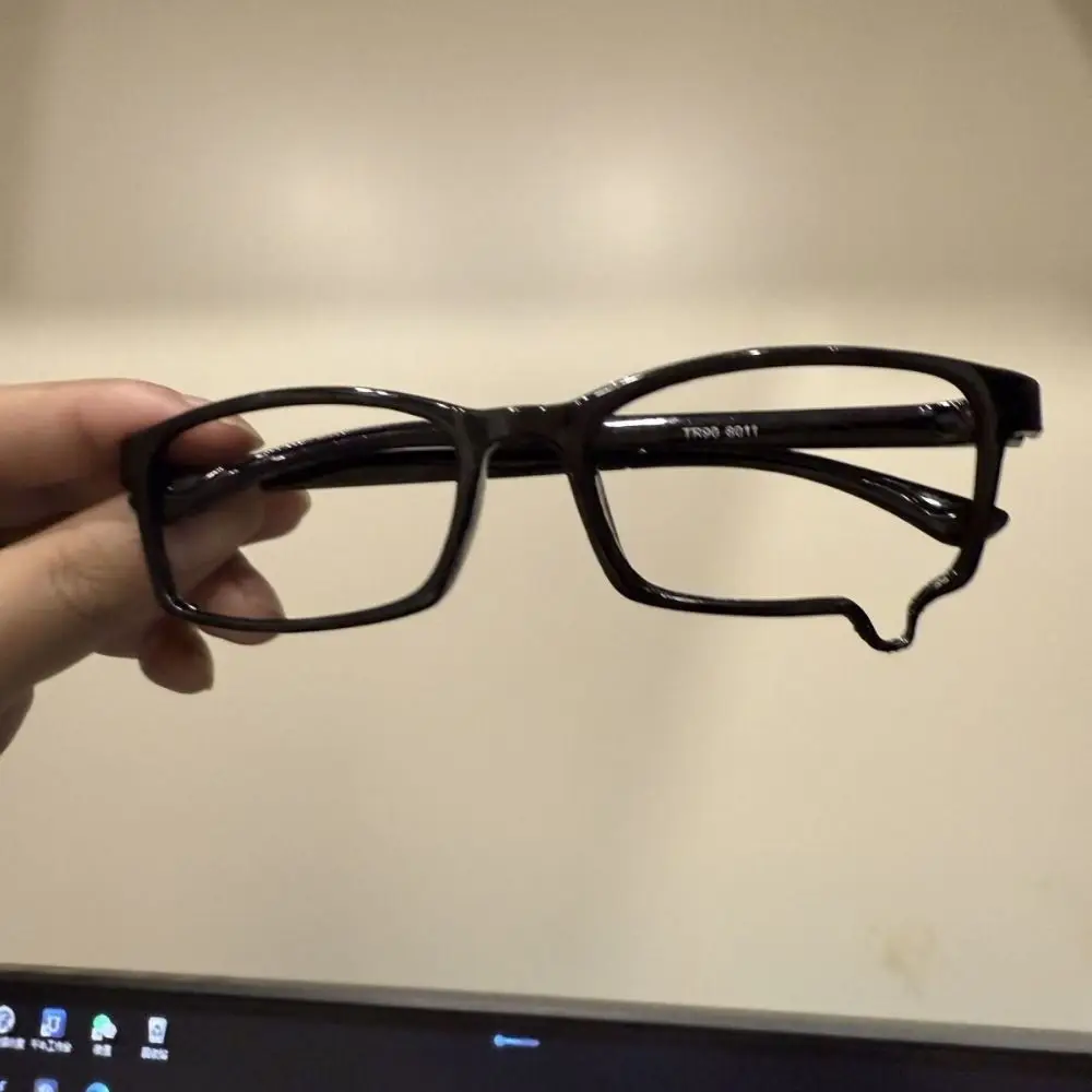 2025 جديد أنيمي البكاء يقطر الدموع نظارات للجنسين إطار نظارات أسود ريترو Kawaii موضة هالوين تأثيري اكسسوارات