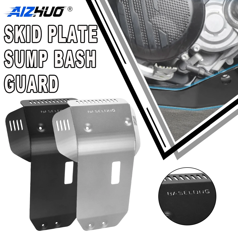 Motorcycles Skid Plate Sump Engine Guard Protector For 250 400 450 520 525 EXC SX SXF 4 Stroke 2000 - 2003 2004 2005 2006 2007
