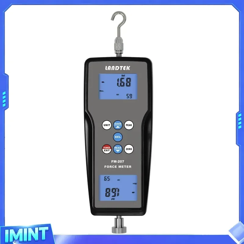 LANDTEK Digital Push Pull Force Gauge FM-207 Range 1K,2K,5K,10K,20K,50K,100K,500K,1000K