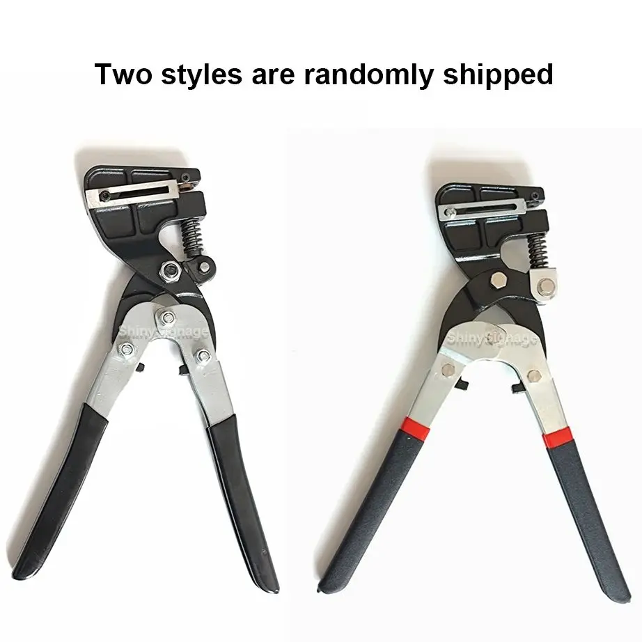Manual Hole Punch Ceiling Aluminum Edge Iron Round Hole Opener Stainless Steel Advertising Light Character