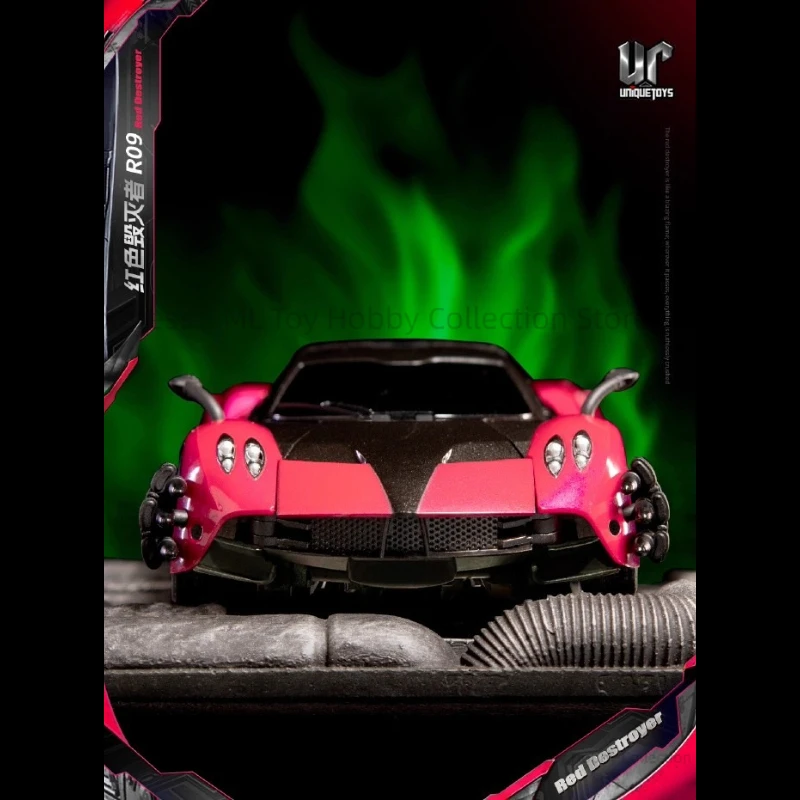 UniqueToys التحول UT R09 UTR09 بويسون بايت الأحمر المدمرة ستينغر الفيلم الطبعة عمل نموذج لجسم الهدايا
