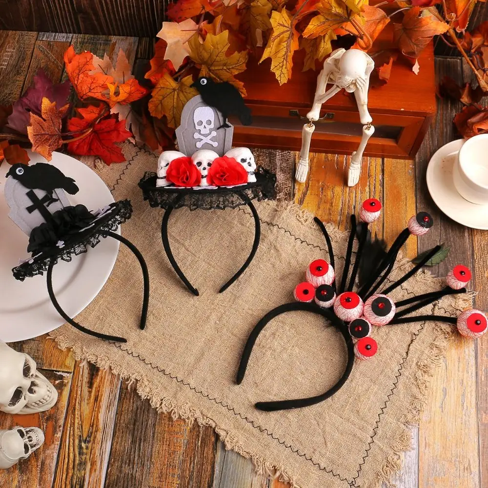 

Lace Halloween Witch Hat Hair Hoop Headband Cartoon Halloween Party Hair Band Party Decor Hat Sequin Cone Hat Headband