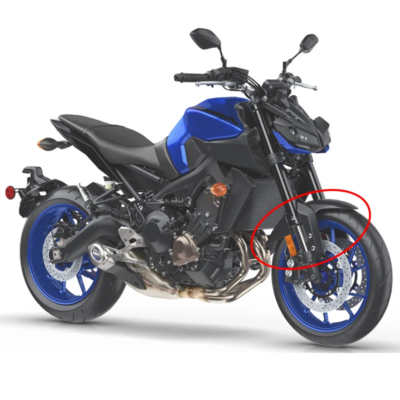 Garde-boue,Pour Yamaha MT09 MT-09 2014 2015 2016 2017 2018 2019 2020 moto MT 09 leviers d
