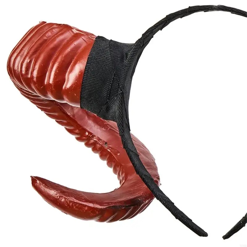 Elegantes Harz-Horn-Stirnband für Frauen und Mädchen, leichtes, bequemes Haar-Accessoire für den täglichen Gebrauch und Partys – Detail 8