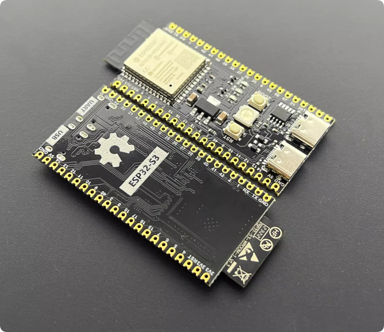 ESP32-S3 Core Board AI Development Kit N16R8 - يوصى به لحوسبة الذكاء الاصطناعي والحافة، متوافق مع Xiaozhi AI