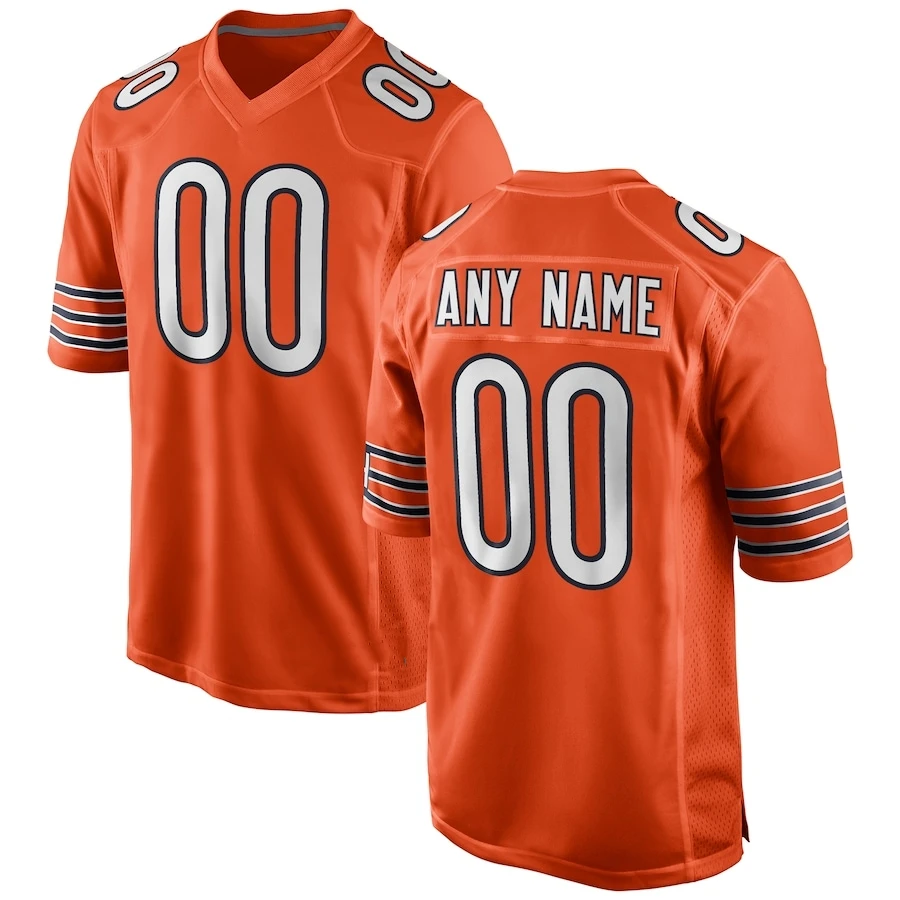 Custom Chicago Style Jersey America Game Footbball Jersey Personalized Name Number All Stitched US SIze S-3XL