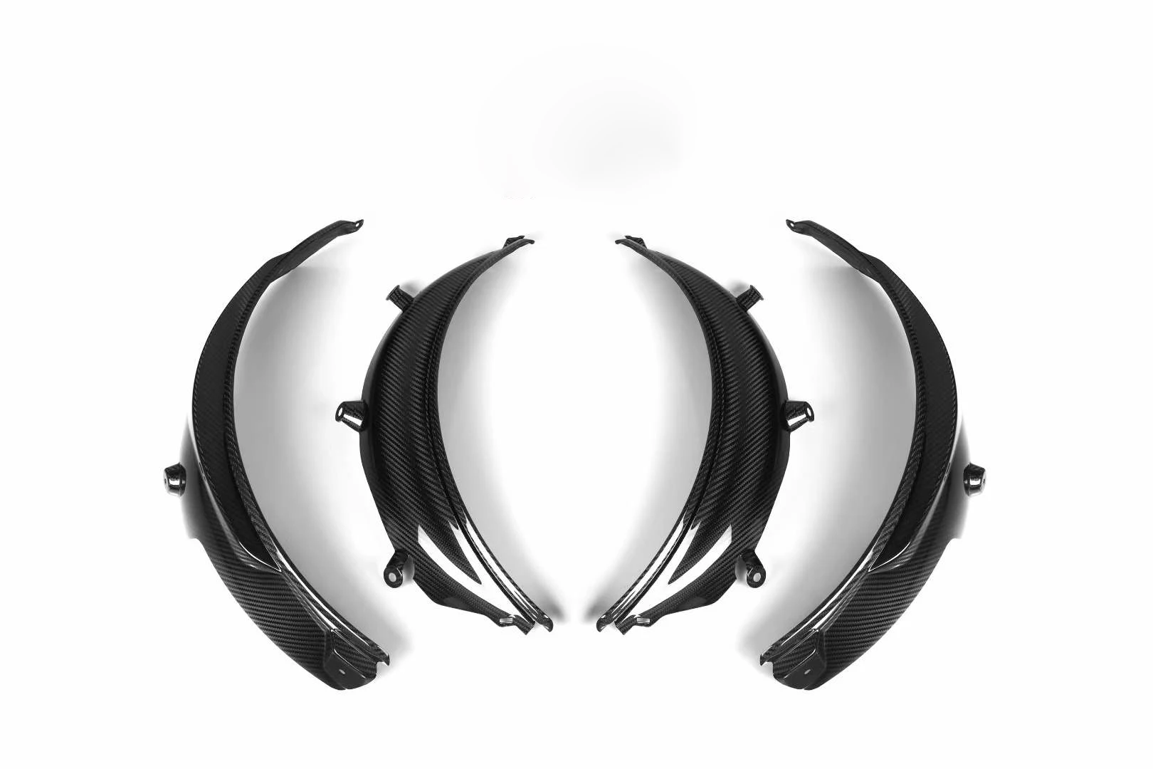 Dry Carbon Fiber Rear Wheel Arch Extension Arch Guards Mud Flaps für G80 M3 G82 M4