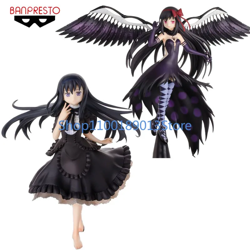 Stock 100% original BANPRESTO Akemi Homura Premium PVC Anime Collectible Action Figure Model Collection Limited Gift Toys