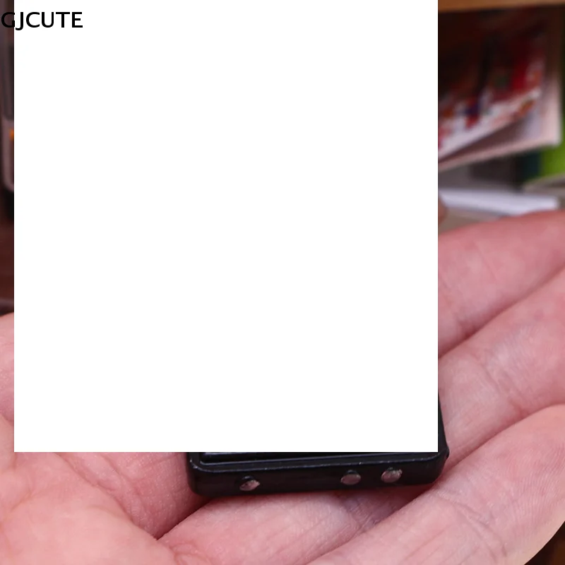 Poppenspeelgoed 1:12 Thuis Poppenhuis Miniatuur Speler Disc Model Decor Speelgoed Poppenhuisaccessoires voor thuis en professioneel gebruik