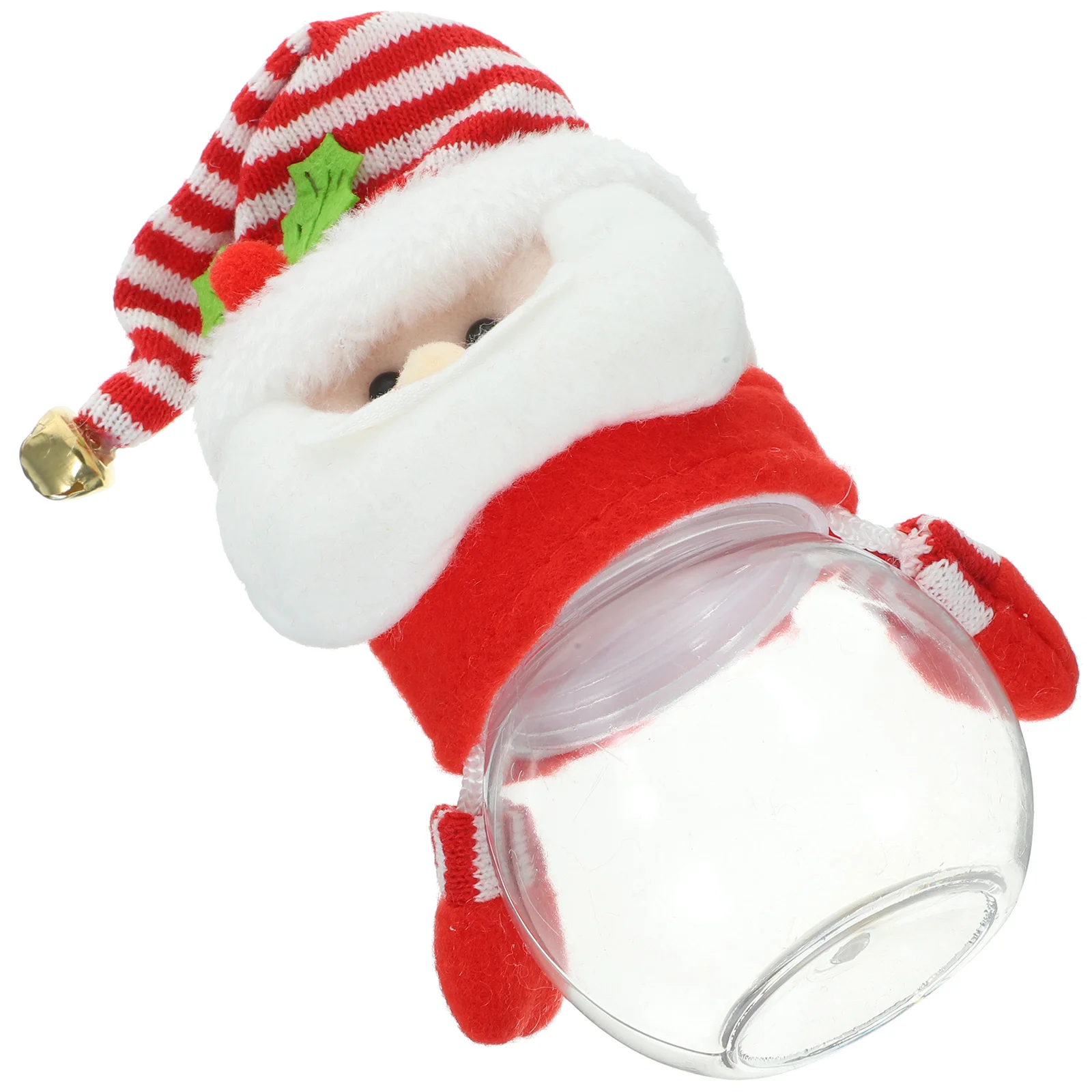 

Xmas Theme Candy Jar Cartoon Sealed Container Multipurpose Storage Canister Christmas Gift Christmas Candy Jar