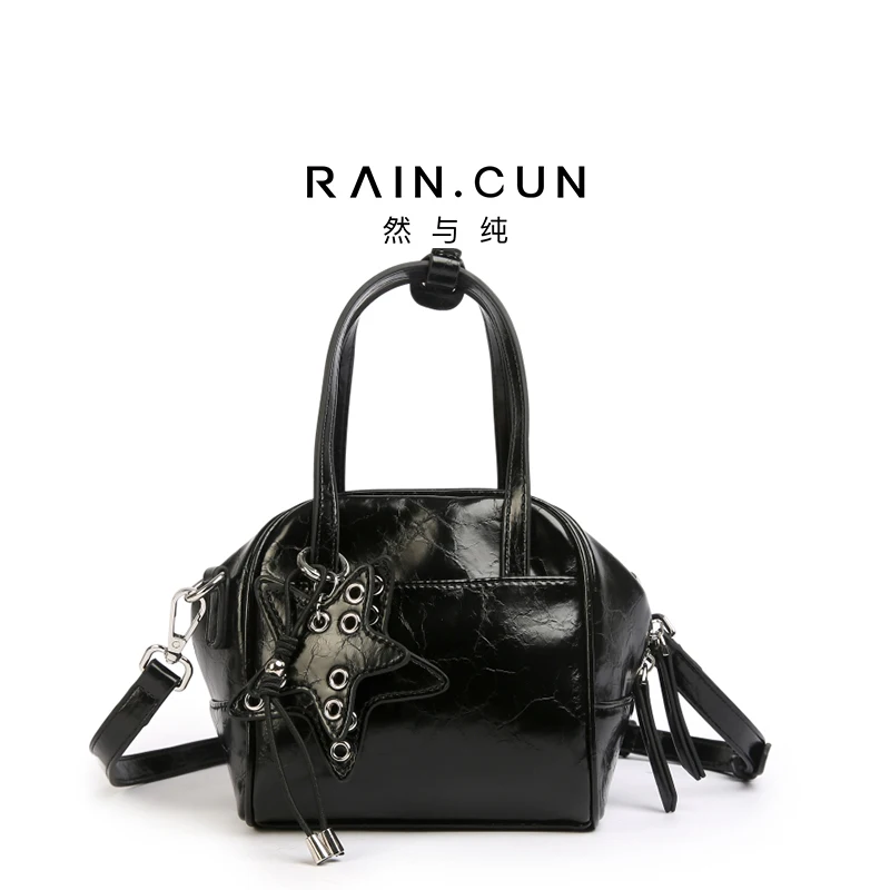 elegant-black-single-shoulder-crossbody-handbag-women's-bag-bf66855-by-raincun-luxury-fashion-commuting-handbag