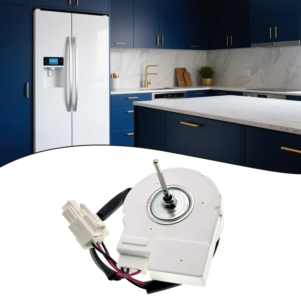 Perbaikan Kulkas 2100RPM Motor Kulkas ZWF-02-4 Pengganti Motor DC untuk Aksesori Peralatan Rumah Tangga 75*60*33Mm