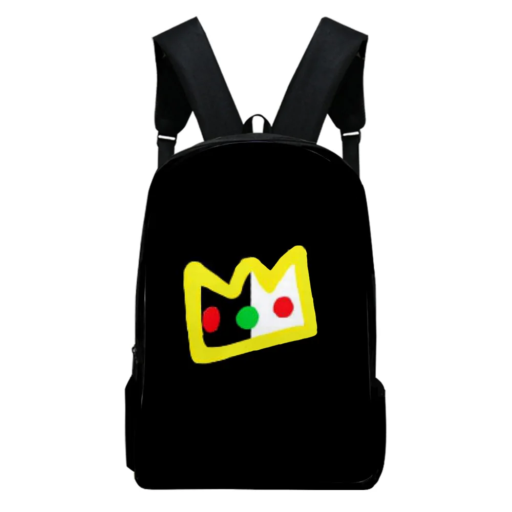 Classic Popular Funny Ranboo 2 Notebook Backpacks pupil School Bags 3D Print Oxford Waterproof Boys/Girls Laptop Backpacks