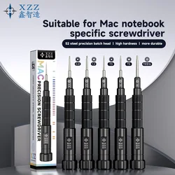 Xinzhizao XZZ for Mac Notebook Specific Screwdriver S2 Steel Precision Batch Head High Hardness High Precision Screwdriver Set