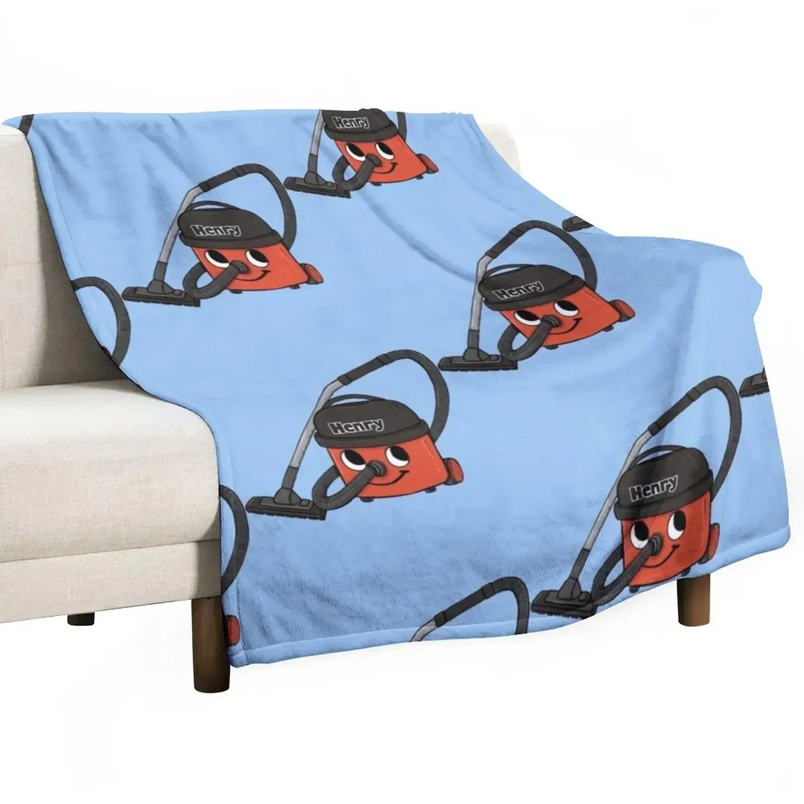 

henry hoover Throw Blanket Retros Baby Bed linens Blankets