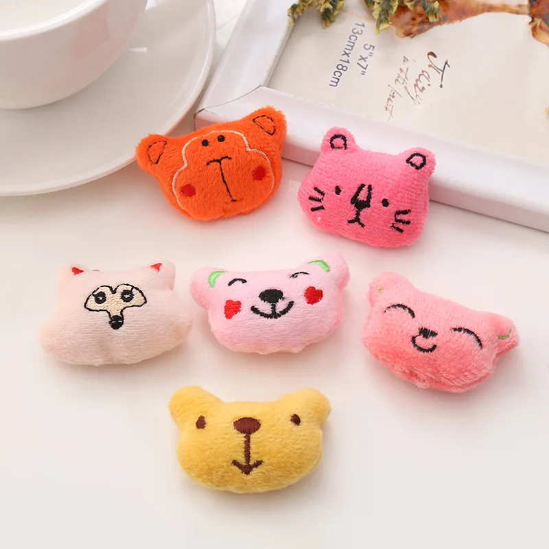 50pcs Plush Toy 4-5cm Girl Cute Animal Plush Dolls Cartoon Panda Bear Kawaii Stuffed Toys For Kids Claw Christmas Gift Wholesale