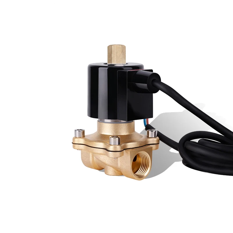 Normally Open Underwater Fountain Solenoid Valve Brass IP68 Waterproof DN10-DN50 Electric Solenoid Valve 12V 24V 220V