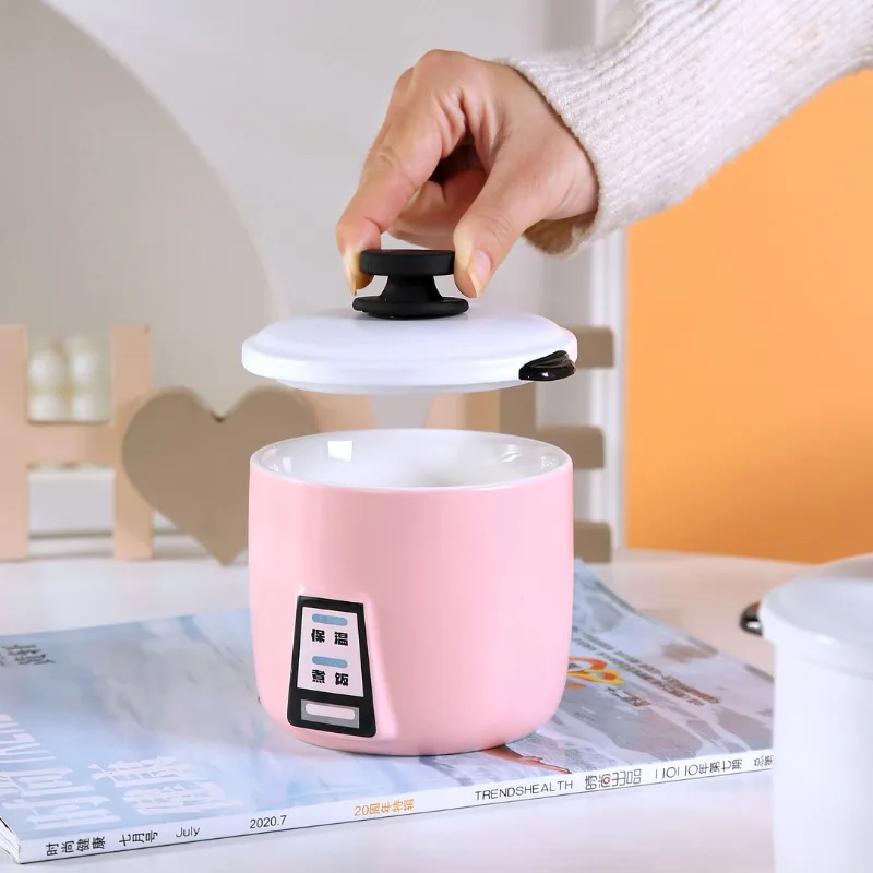 

Large Caliber Funny Mug, Rice Cooker Cup, Drinking Cup, Strange Design, Circular Cup Drinkware