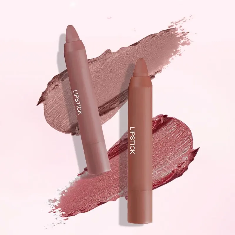 Subgloss Velvet Lipstick Pen Mist Color Bean Paste Color Milk Tea Color Lip Balm Color Not Fade Rotating Lipstick Pen