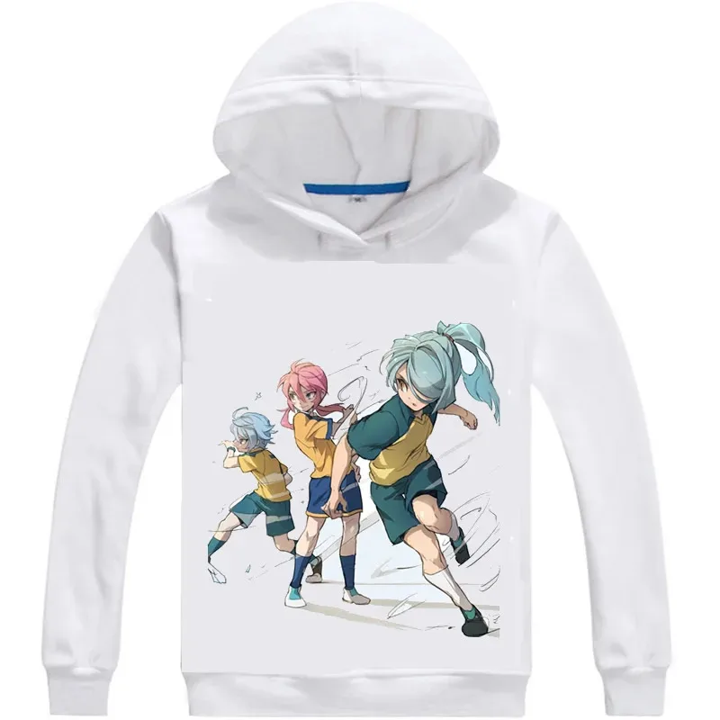 Inazuma Eleven GO 2 كرونو ستون هوديس متعدد الأنماط مقنعين هوديي الذهاب Inazuma Irebun GO Tenma Matsukaze تأثيري بلوزات