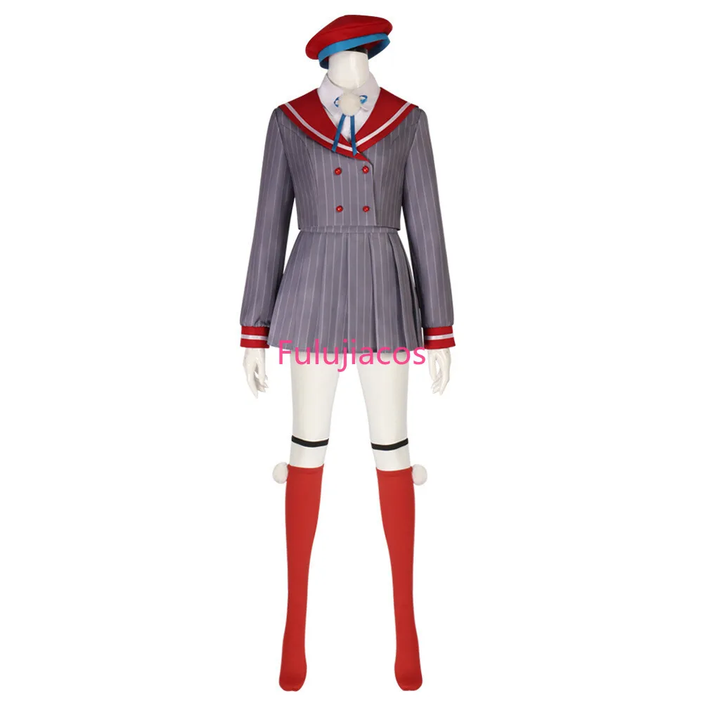 

Shigure Ui Cosplay Costume Cute Dress Hat JK Uniform Suit