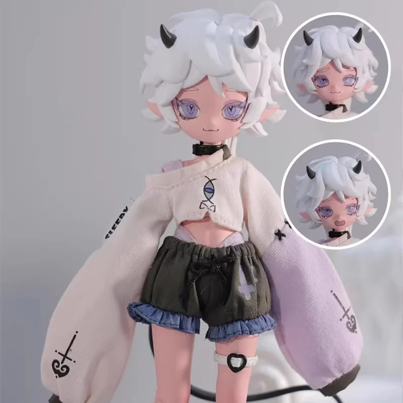 Demon Hoorn BJD Blind Box 1/8 Beweegbare Pop 7 Hoofdzonden Figuur Collectible Beweegbaar Cadeau voor Meisjes Jongens Verjaardag