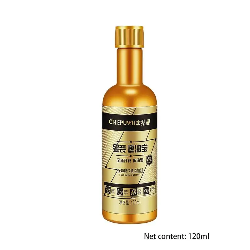 Limpiador de inyectores de gasolinas de combustible para coche, limpiador de sistema de combustible, Ahorrador de aceite diésel, aditivo de restauración de combustibles, 120ml