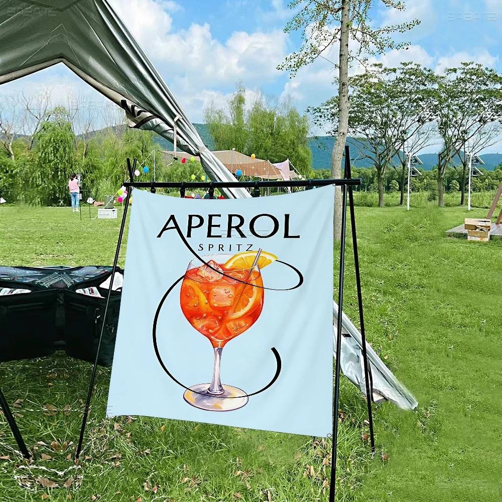 Juice Mojito Aperol Spritz Banner INS Style Outdoor Party Decoration Atmosphere Flag