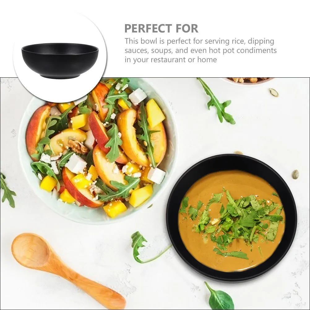 

1pcs Small Dipping Bowls Melamine Sauce Dish For Rice Condiment Soup Hot Pot Snacks Seasoning Container Kitchenware Set