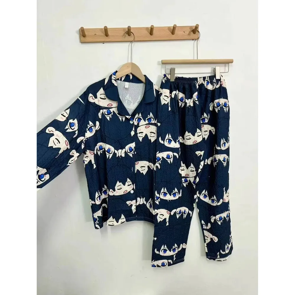 

BLUE LOCK Nagi Seishiro Cosplay Anime Spring And Autumn Pamas Long Sleeve Pants Two Piece Lovely Sweet Home Furnishing Set