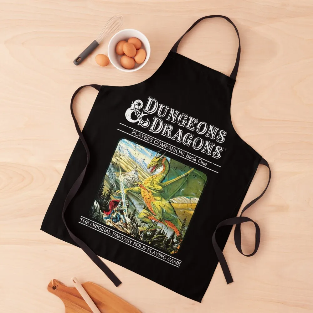 Vintage Dungeons & Diners & Dragons & Drive-Ins Dives Apron Waterproof women Kitchenware Apron