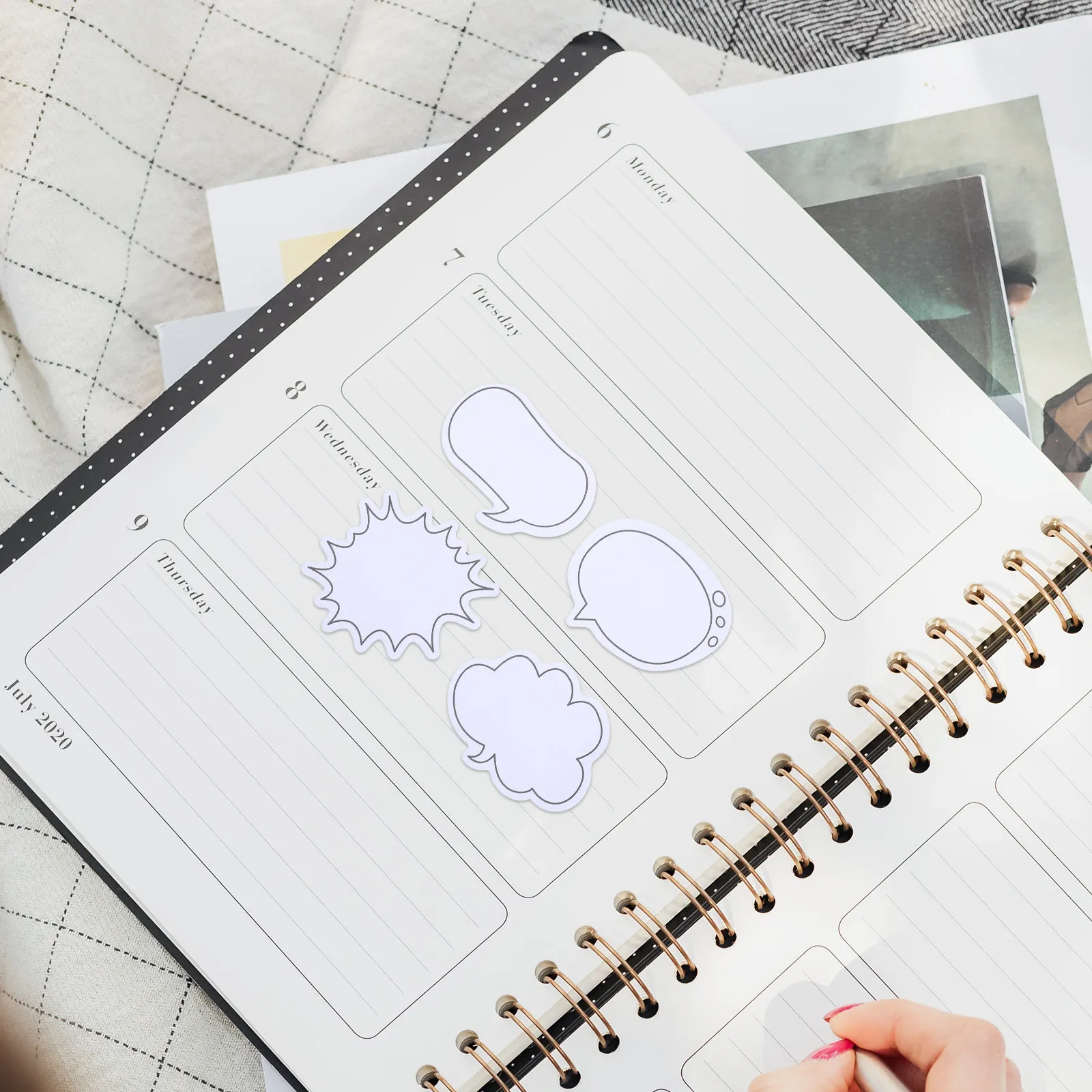 Bubble Sticky Tabs 4 Sets Self Adhesive Memo Index Flags Strong Hold for Office School Reading Scrapbook