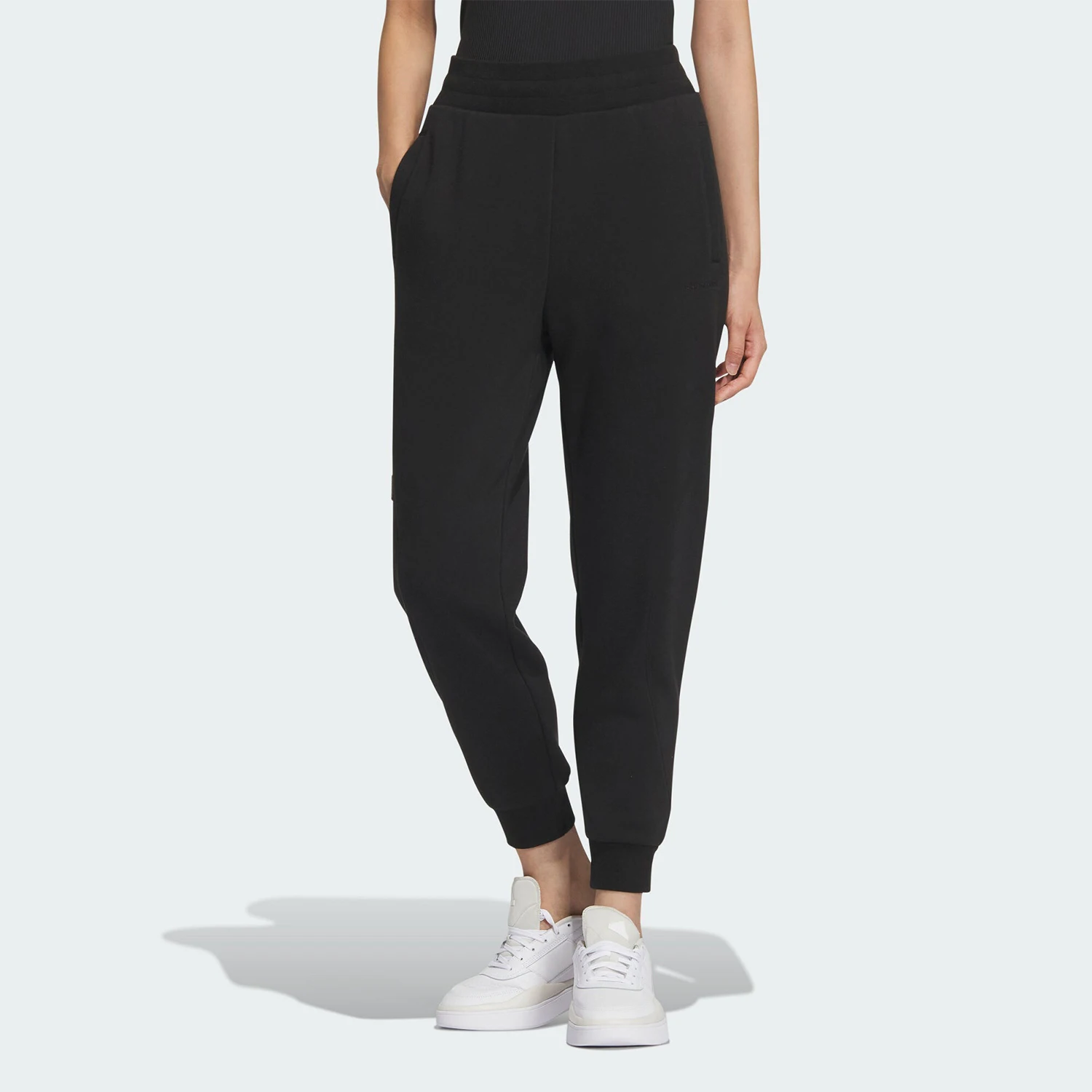 

Adidas genuine New Women's Velvet Knitted Sports and Leisure Pants IX6790